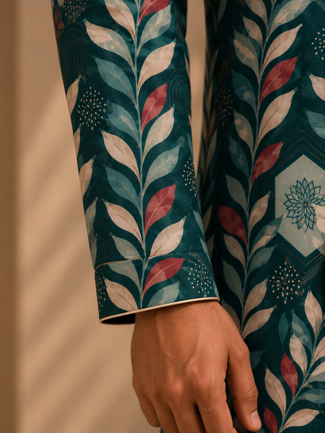 The Teal Forest — detail